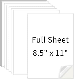 FungLamShipping Address Labels, 8.5" x 11" Full Sheet Label Sticker Paper for Laser & Inkjet Printers, 30 Sheets Printable White Label Paper, 30 LabelsThe Forest Stewardship Council