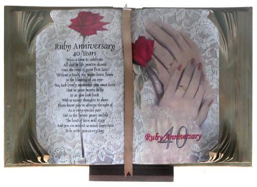 Ruby 40th Anniversary - Books of Love 176