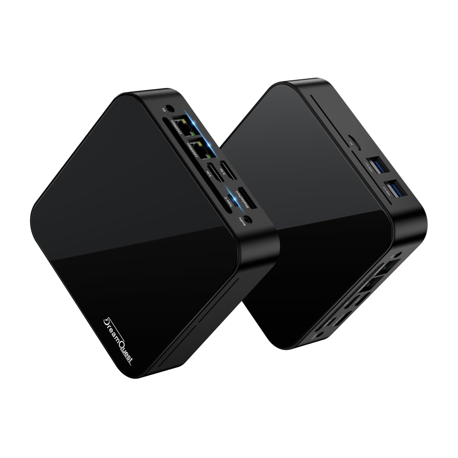 DreamQuest Mini PC Windows 11 Pro Preinstalled, Intel N95 (up to 3.4GHz) Mini Desktop Computer 16GB DDR4 1TB M.2 SSD Computer with Type-C/HDMI Port, USB3.2,WIFI 5, Bluetooth, LAN for Home/Office