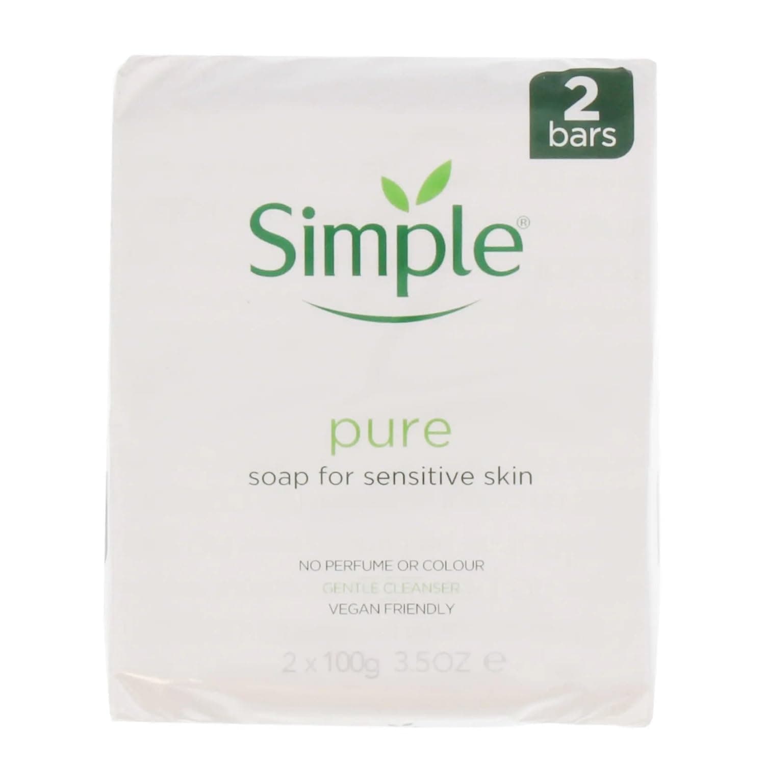 Simple Soap Bar 4.2 oz (125 g) Twin Pack x 4 Packs