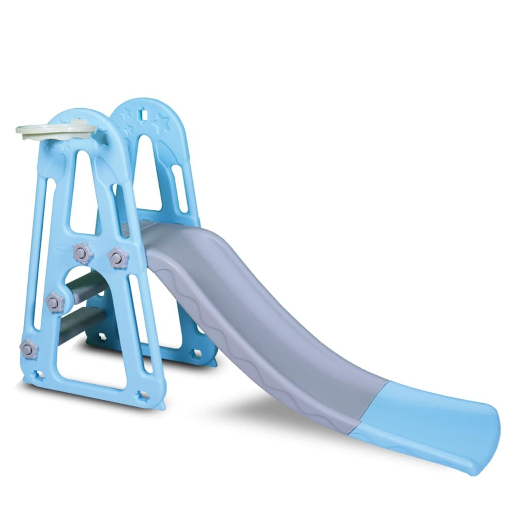 - Amazon Brand - Solimo Garden Slide | 2+ Years Blue Grey