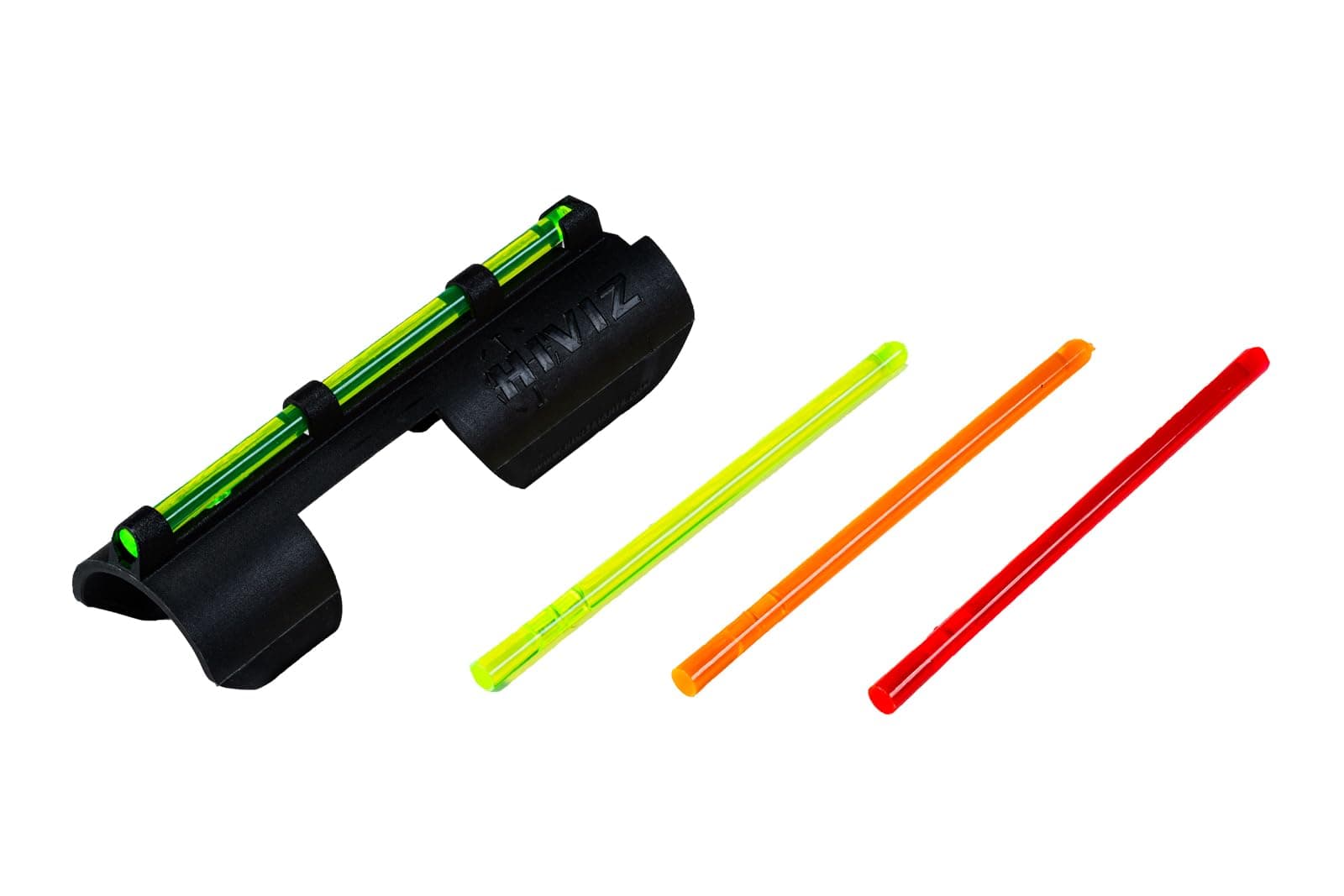 HiViz MPB-TAC Snap-On Tactical Shotgun Front Sight - Interchangeable LitePipes for 12-Gauge Plain Barrel Shotguns