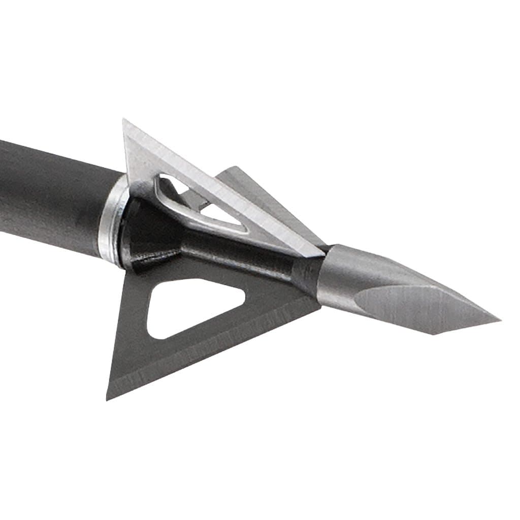 Wasp Archery DRONE DEEP 6, 100 grain, 100% steel fixed blade broadhead. Made to be compatible with Easton Deep 6 arrows.