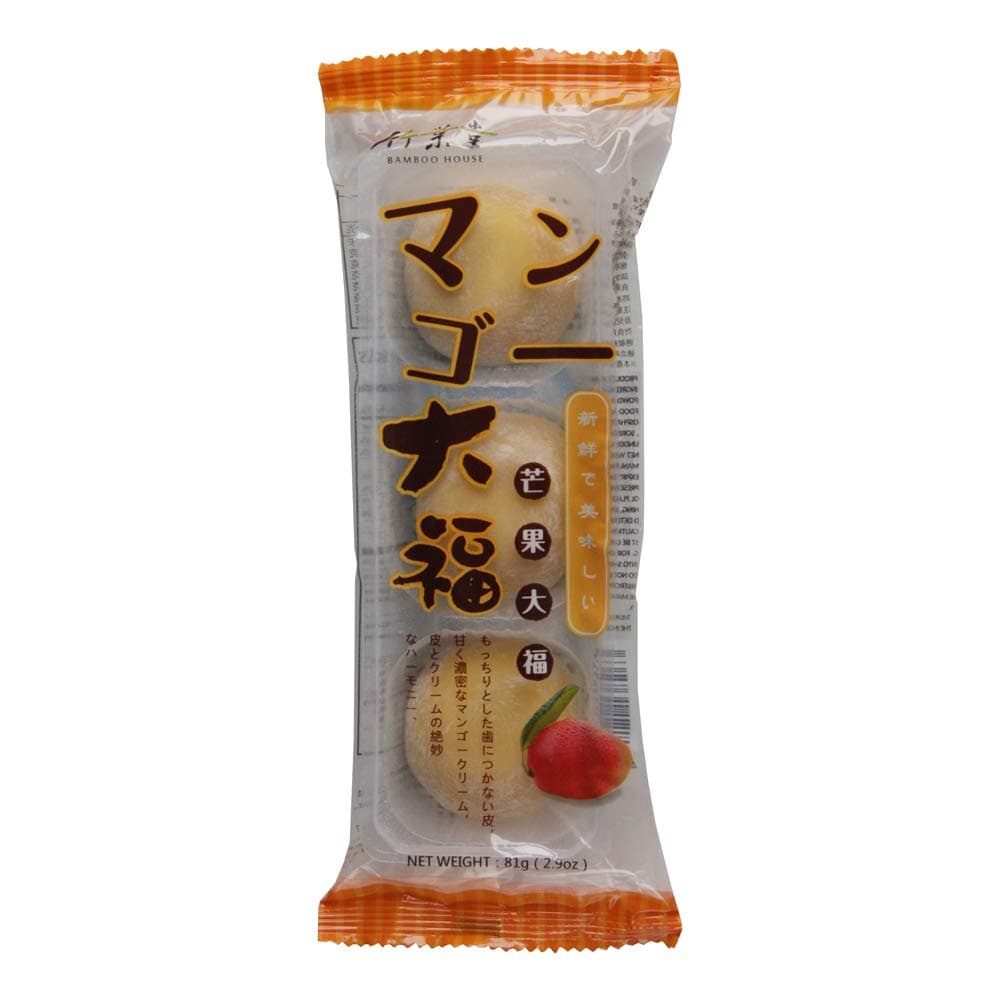 Bamboo HouseFruit Mochi - Mango 3 Pieces 81g