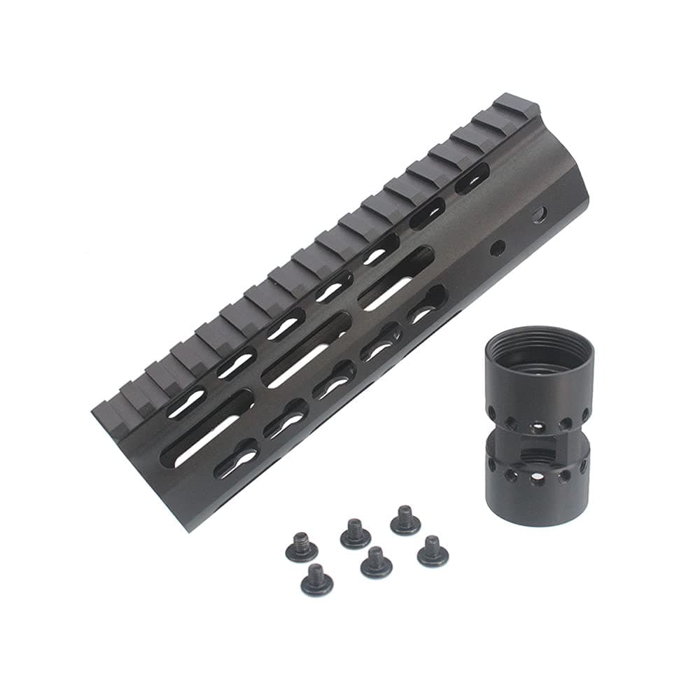 CNC Aluminum 7" Key Mod Rail Handguard for Marui Std M4 Series CQB Airsoft AEG [For Airsoft Only]