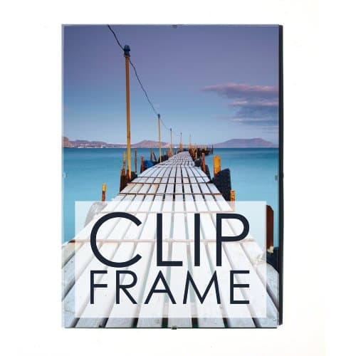 Four X Ninety 15 x 21 cm Perspex Clip Frame, Next Day Delivery