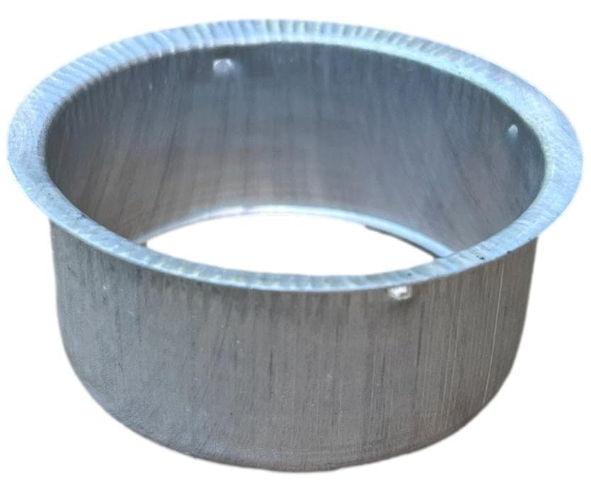 K-TEC (4-Pack) 2 3/4 inch Aluminum Rain Gutter Round Downspout Drain Outlet For 3 Inch round or 3x4 Downspouts