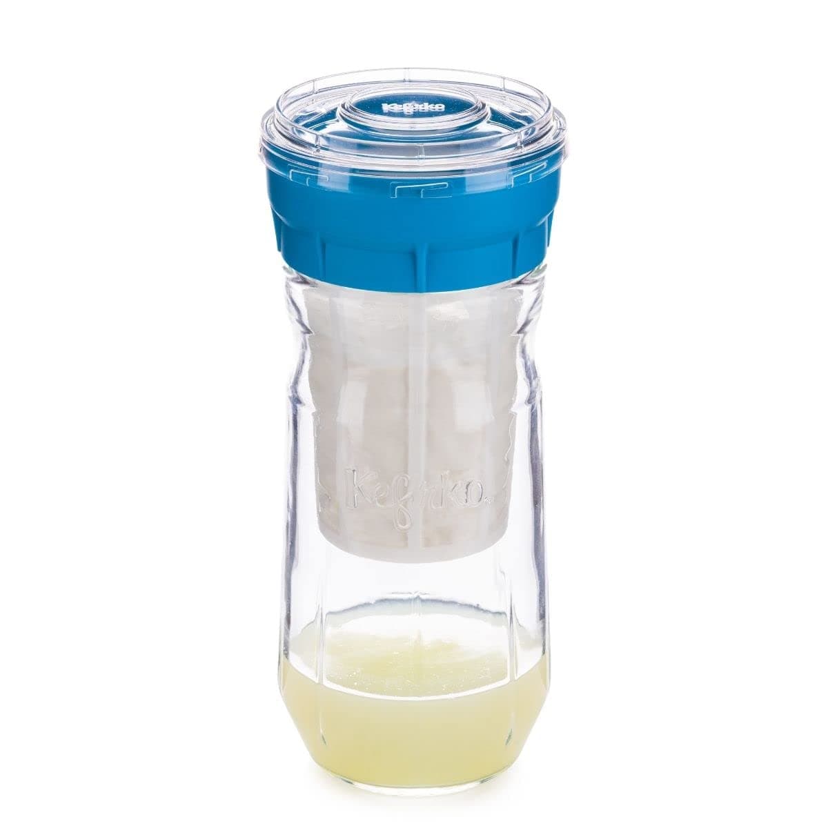 Kefirko Cheese Maker 1.4L - the Ideal Kit for Making Kefir Cheese at Home Easily - Blissful Blue