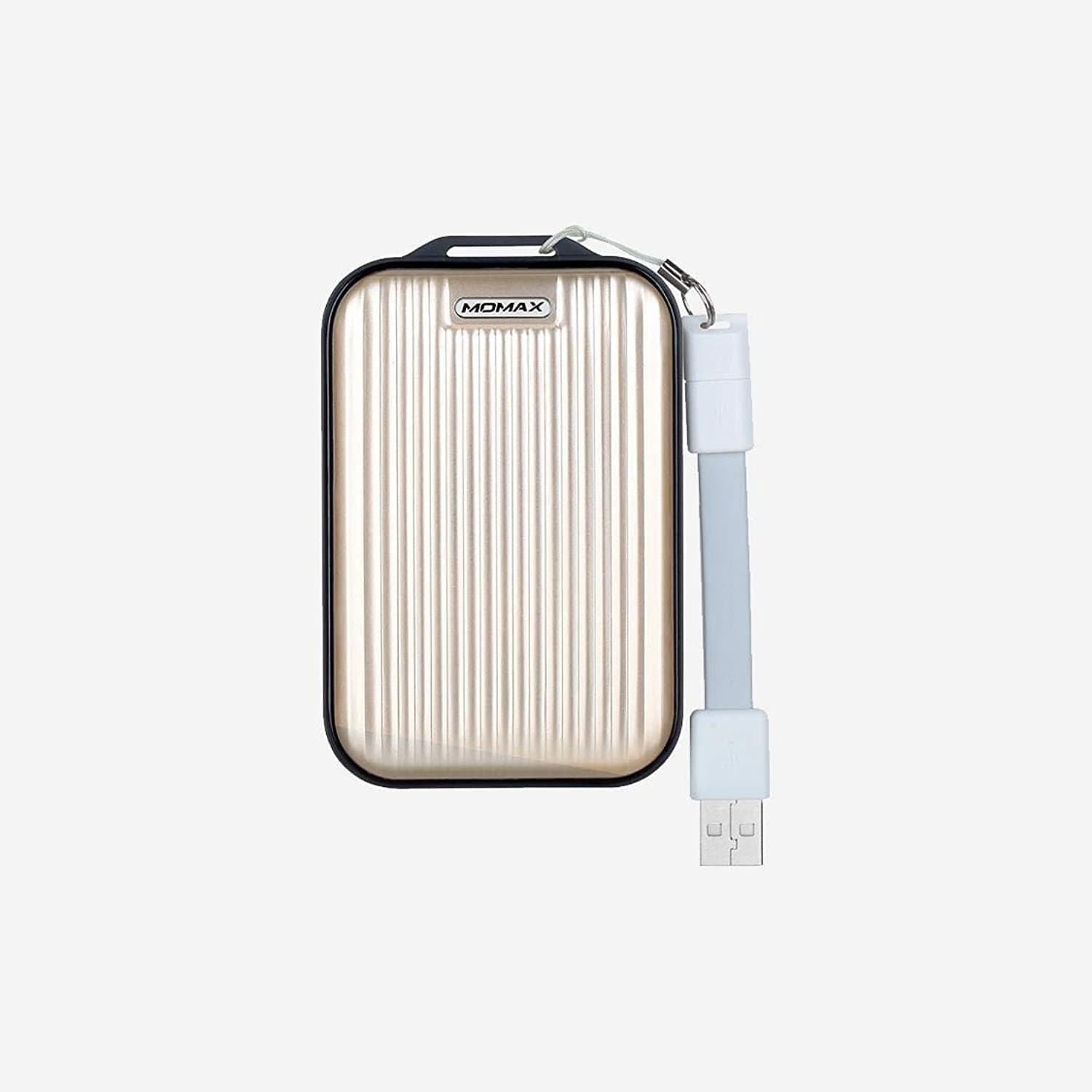 MOMAXiPower GO mini 3 External Battery Pack, Qualcomm 3.0 Quick Charger, Gold