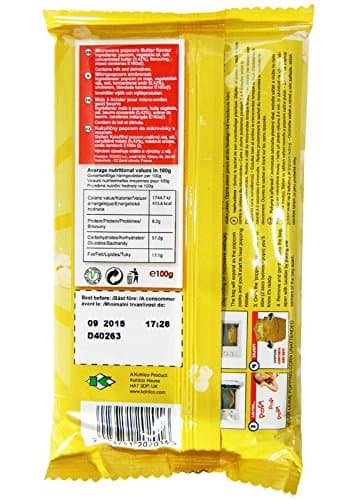 Eazy Pop - Butter Popcorn - 100g (Pack of 4)