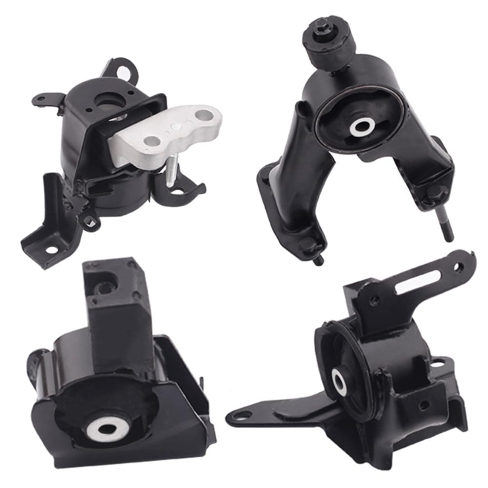 Engine Motor and Transmission Mount Kit Compatible with 2014-2019 Corolla 1.8L Auto Transmission Repklace OE A42020 A42024 A42027 A42026 123610T210 123050T170 123720T330 123710T260 Set of 4