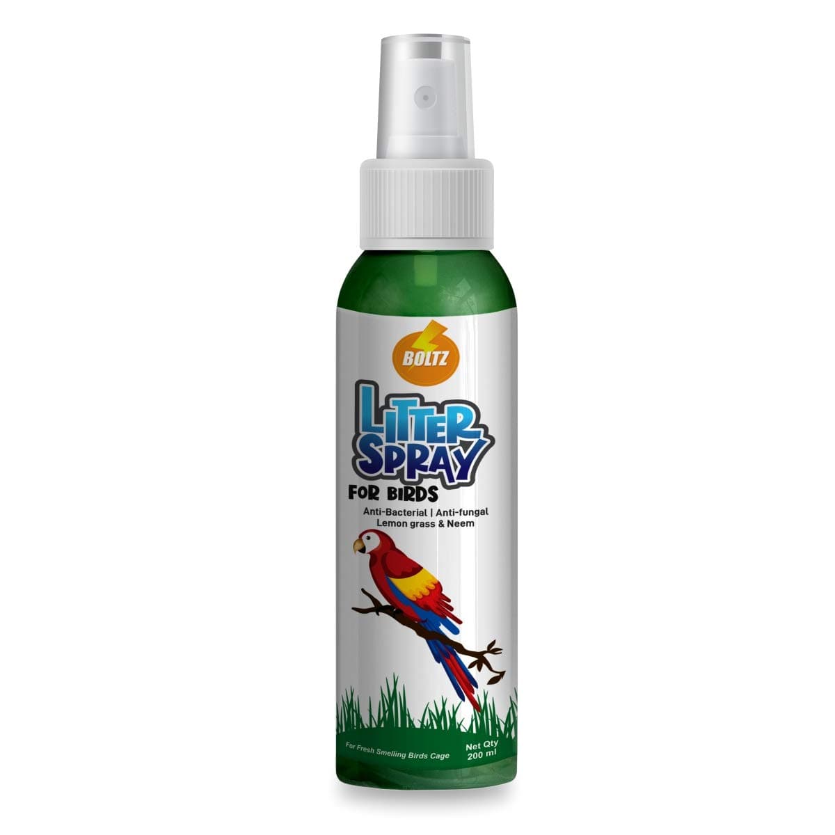 Boltz Bird Litter Spray, Medium, 200 ml, 1 Piece