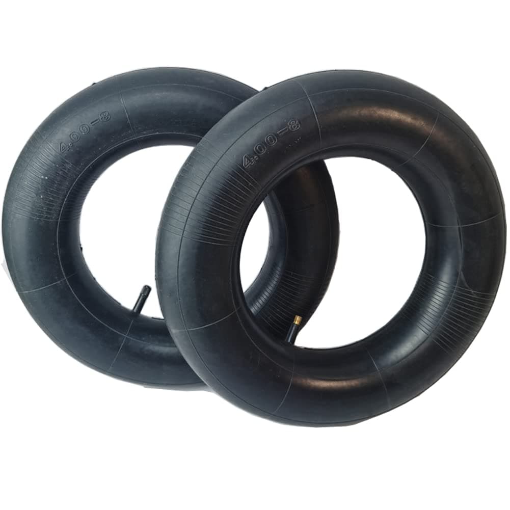 Cdofa 2 Pcs 4.00-8 Wheelbarrow Inner Tubes with TR-13 Straight Valve Inflatable inner tube Replacement for Hand Trucks Carts Trolley and More