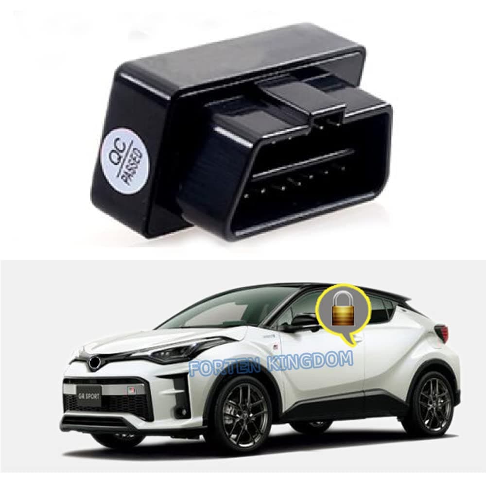 OBD Car Door Auto Speed Lock Unlock Intelligent Device Module Accessories for Toyota CHR 2010-2022 Plug and Play