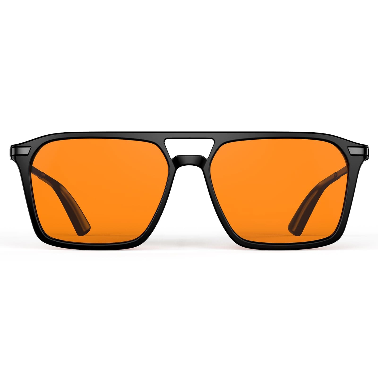 Goiteia Orange Blue Light Blocking Glasses-Retro 70s Blue Light Glasses for Men Women, Easier Sleep and Migraine Relief