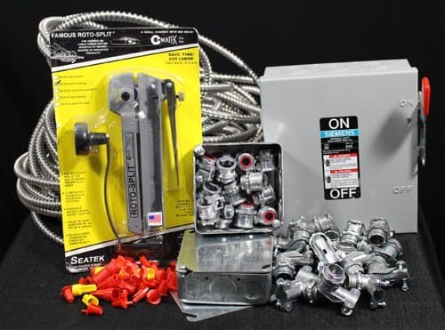 Electrical Wiring Kit for Paint Spray Booth- 3 PHASE