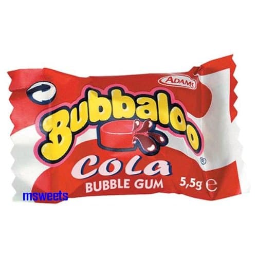 Bubbaloo Cola Bubble Gum 60 in a box