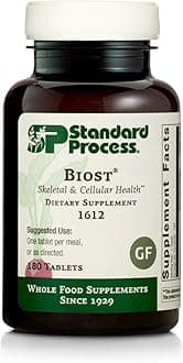 - Biost - Gluten Free Health Supplement for Bones and Teeth, 6 mg Manganese, Supports Skeletal and Cellular Health - 180 Tablets