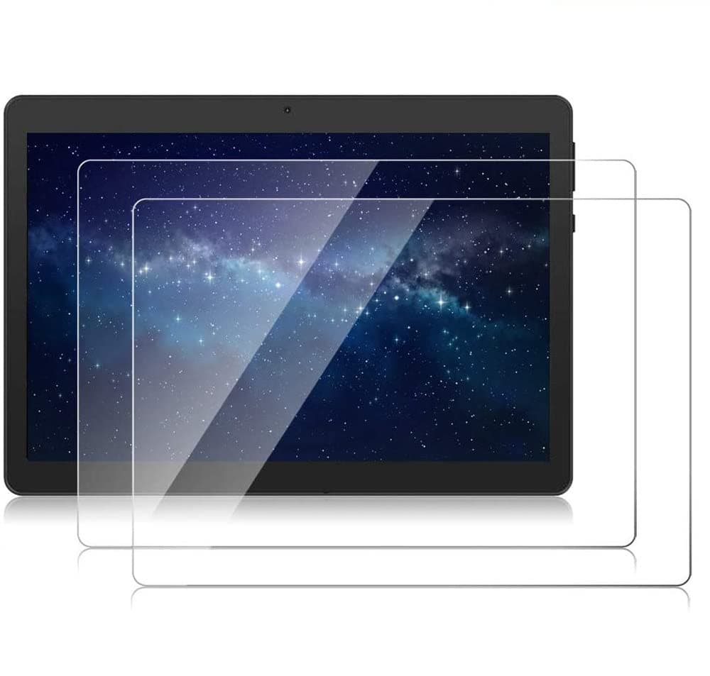 AKNICI 2-Pack 10 Inch Tempered Glass Screen Protector Compatible with Dragon Touch K10/TAOERA/SZWEIL/MaiTai/TYD/Tianyida/K17 K107/MAIJEEP/BENEVE/KXD/KuBi/HONGTAO/LNBEI/ibowin/Haehne/CHAOHENG