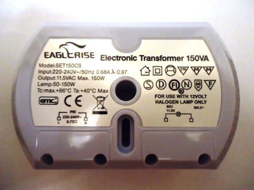 EAGLERISE SET150CS ELECTRONIC TRANSFORMER - 1 YEAR GUARANTEE