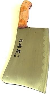 Professional Heavy Duty Meat Cleaver Butcher Bone Axe Full Tang Chef Chopper Knife,High Carbon Steel,Super Powerful and Extremely Sharp, Multipurpose Shears are Designed for Effortless Cutting.