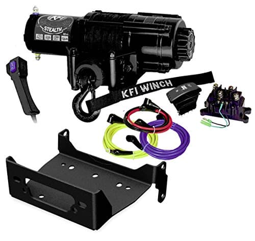 KFI Combo Kit - SE45-R2 4500lbs Winch & Mount Bracket - compatible with 2014-2018 Yamaha Viking & Viking VI 4x4