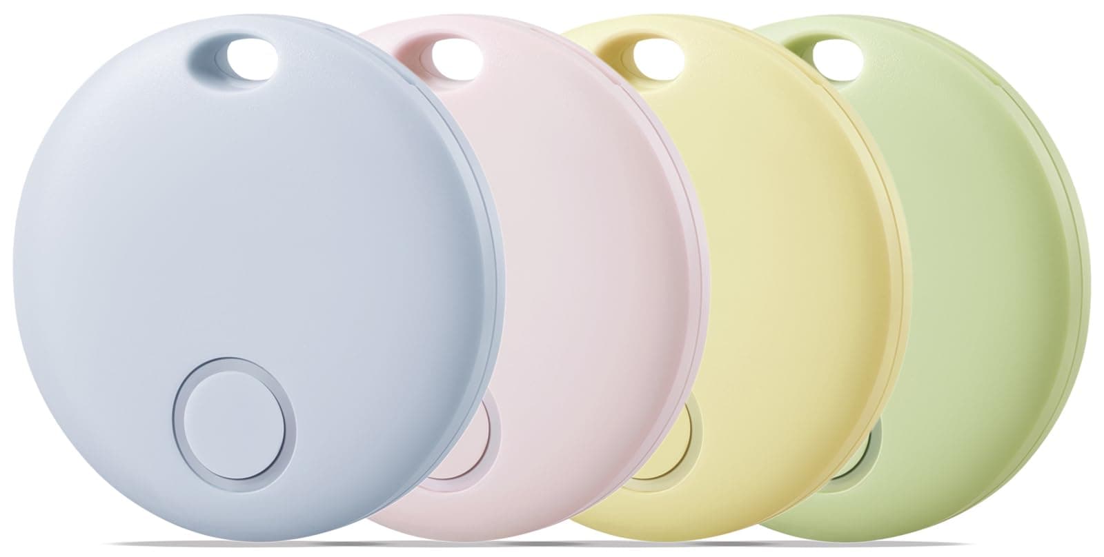 Air Tracker-4 Pack Smart Tag, Luggage Tracker Works with Apple Find My (iOS Only), Item Finder for Key, Backpack, Wallet, IP67 Waterproof