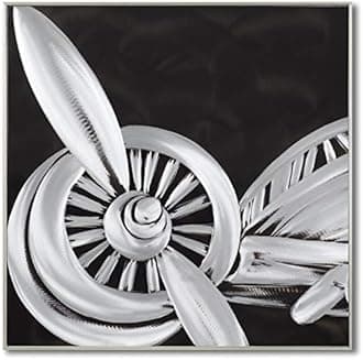 Yihui ArtsAbstract Metal Wall Art - Hand Crafted 5 Pieces Panels Large Big Blue Teal Silver Unique 3D Aluminum Modern Contemporary Home Accent