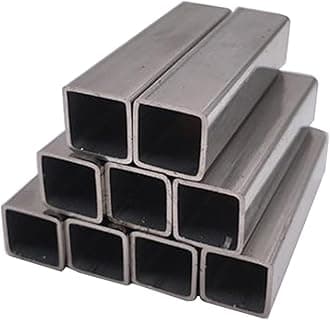 304 Stainless Steel Square Tube, Rectangular Tube, Thickened Industrial Tube, Seamless Square Tube, Side Length 30mm, Thickness 0.8-4mm, Length 500mm, 2pcs,30 * 30 * 3mm