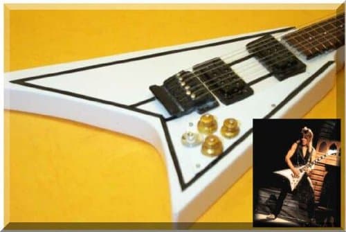 Keni Randy Rhoads/No.2 Jackson Handmade Miniature Guitar