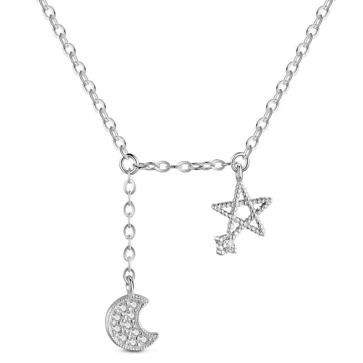 Necklace with Stars and Moon