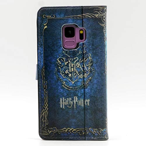 TPACC Diary Planner Journal Book Vintage Pattern Slim Leather Wallet Card Flip Stand Case Cover for Samsung Galaxy S9