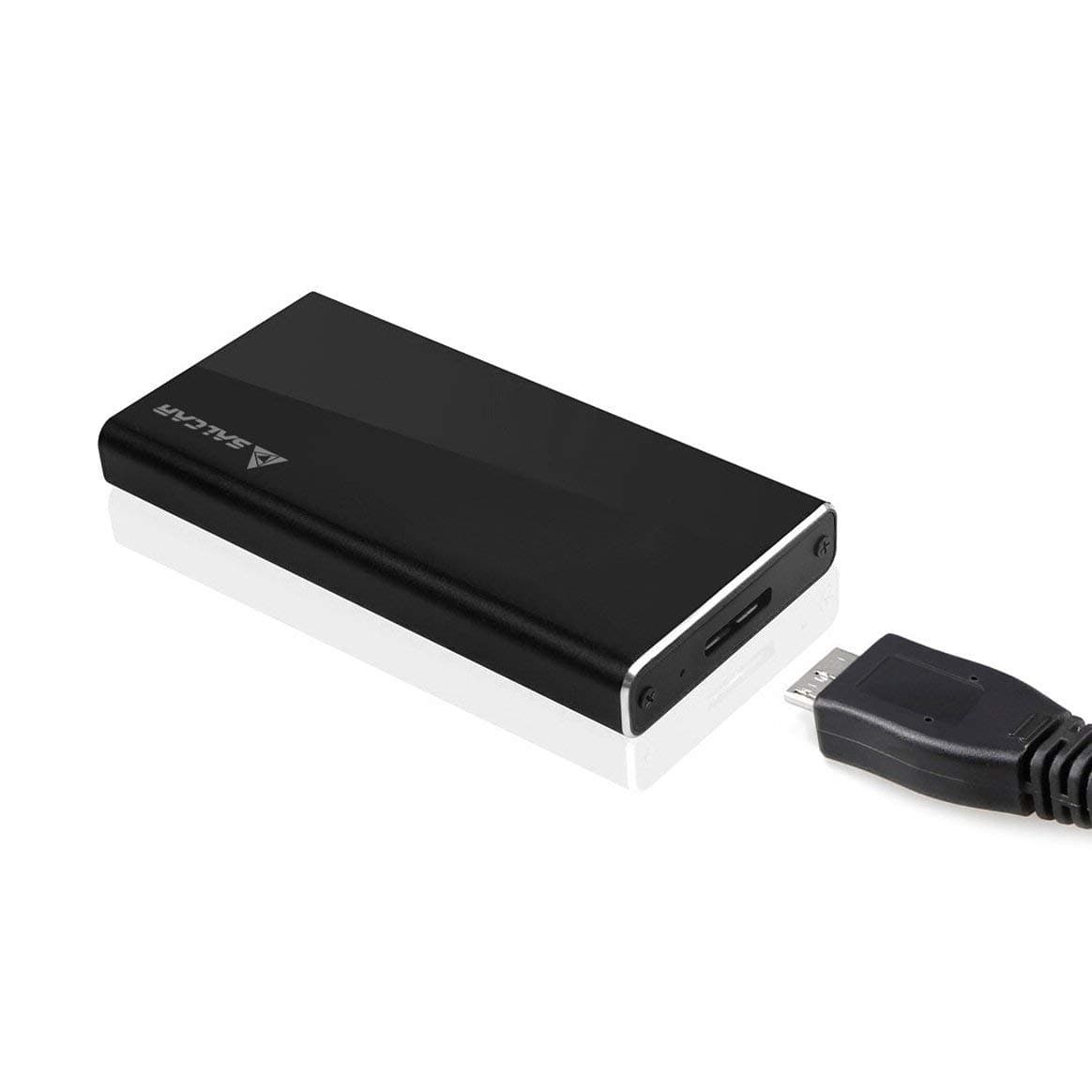 Salcar - USB 3.0 Offline Clone and Docking Station with 2 Slots - Optimised for 2.5 and 3.5 Inch HDD/SSD (SATA I / II / III), Including USB 3.0 Cable and 12V 3A PSU, 2 x 8TB black