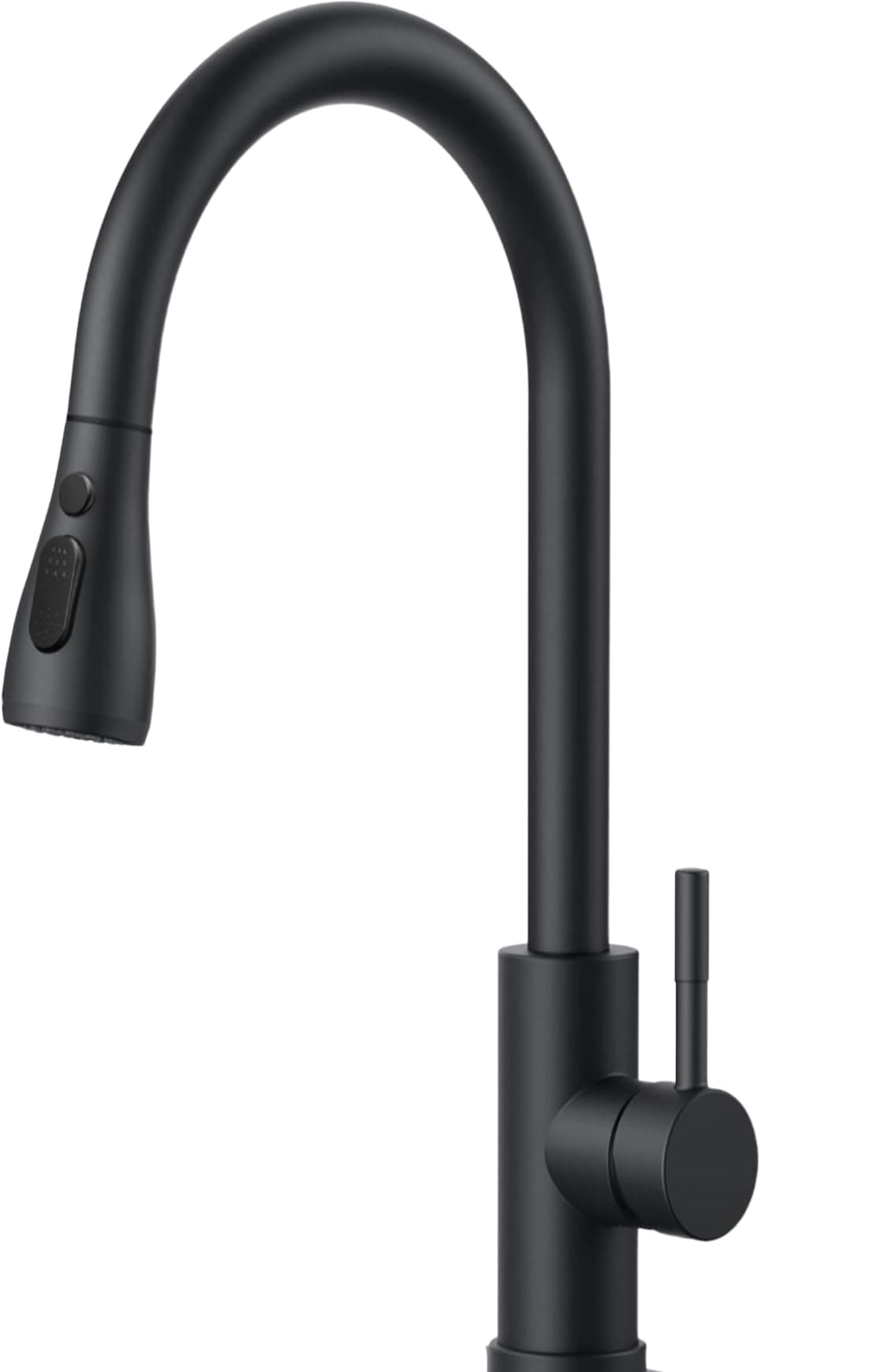 Smart Touch On Kitchen Faucet, 3 Modes Pull Down Sprayer, Sensor Activated, Ceramic Disc Valve, 360-Degree Rotation, 1 or 3 Hole Deck Plate. 10-Year Warranty. (KW-69R,Black)