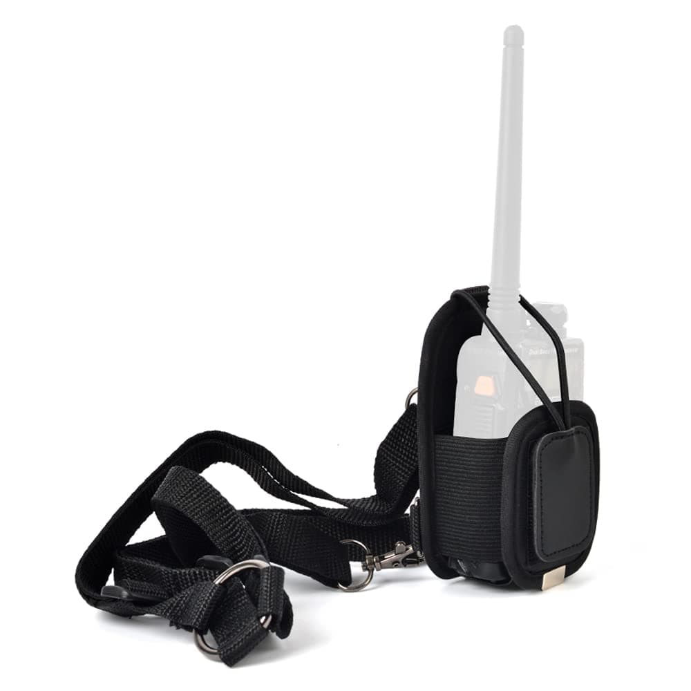 Two Way Radio Case Multi-Functional Adjustable Shoulder Strap Pouch Compatible for Motorola Kenwood Midland Icom Yaesu Baofeng UV-5R Walkie Talkie