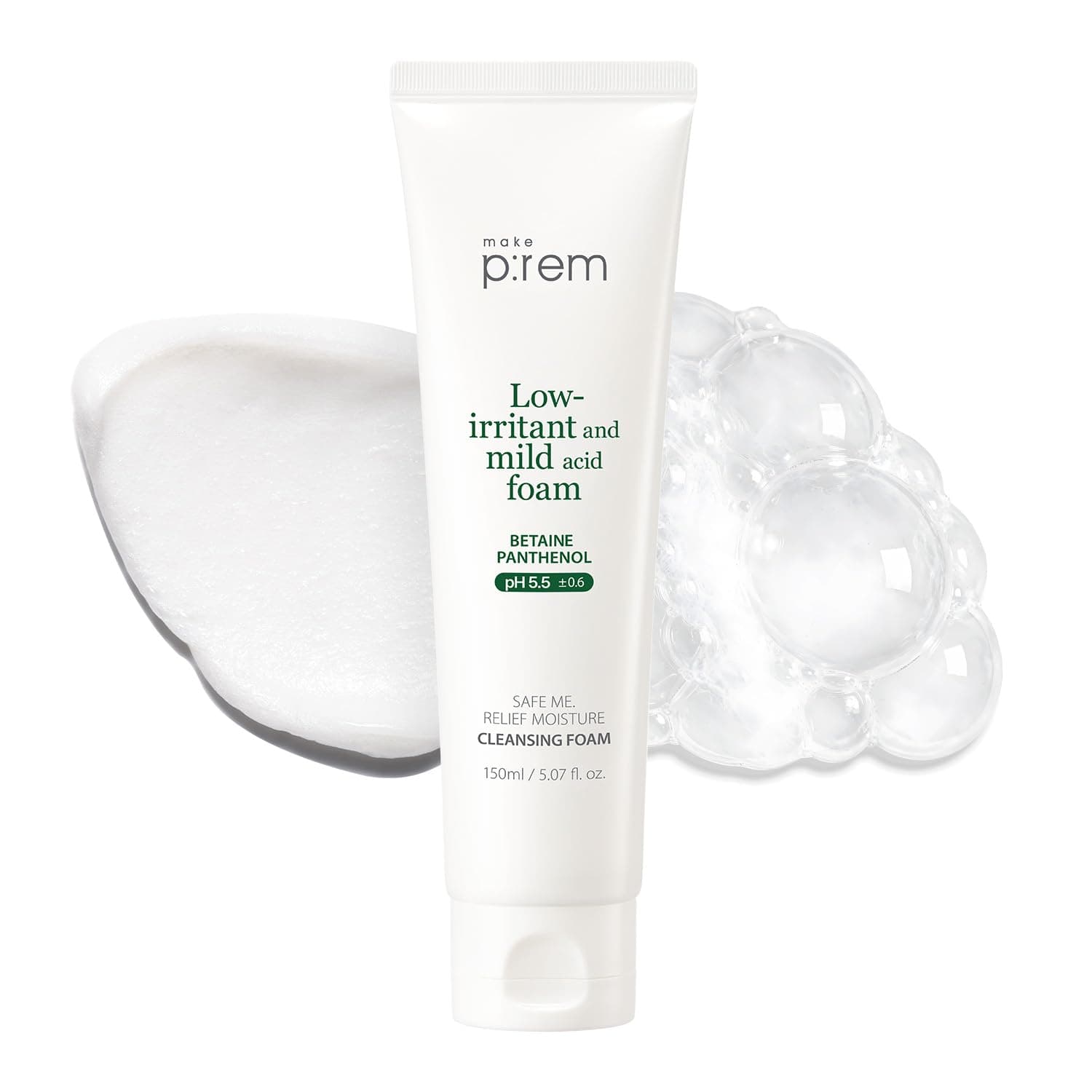 【MAKE P：REM]safe me relief moisture cleansing(150ml×2ea)+free(laneige. water sleeping mask15ml)