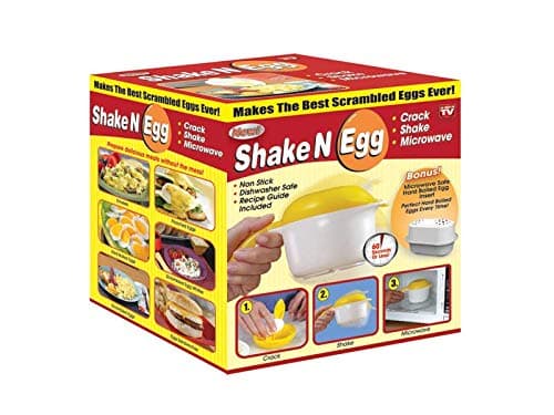 Microwave Scrambled Egg & Omelette Cooker, Fast, Delicious Microwaveable Eggs- As Seen On TV