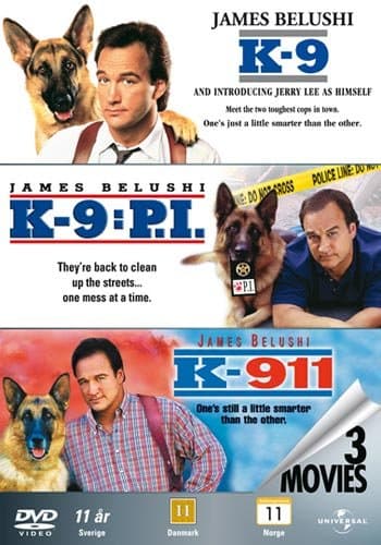 K-9 + K-9 P.I + K-911 (K-9 Trilogy DVD) James Belushi