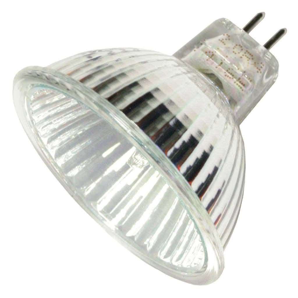 GE 77905 - 35 Watt Halogen Light Bulb - MR16 - ConstantColor Precise IR - EXZ Spot - Glass Face - 5,000 Life Hours - 4,200 Candlepower - 12 Volt