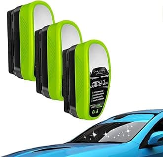 150ml Automotive Oils Film Cleanings Brush, Oil Film Cleaning Brush, Oil Films Remover for Car Windscreen Cleaning, for Oils Stains, Mist, Dirt, on Car Windows, Bathroom Doors, and Mirrors (3, Green3)