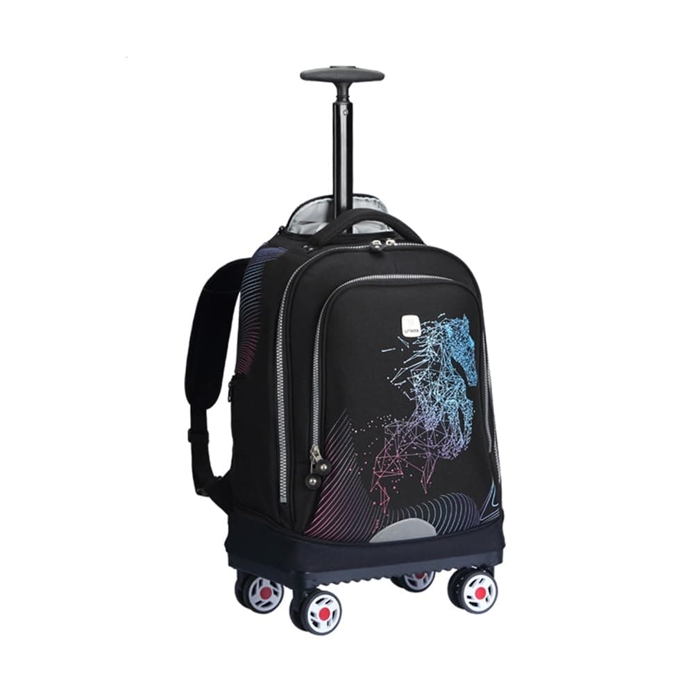 UNIKER Rolling Backpack with Wheels for Travel, Roller Backpack for Women, Wh...
