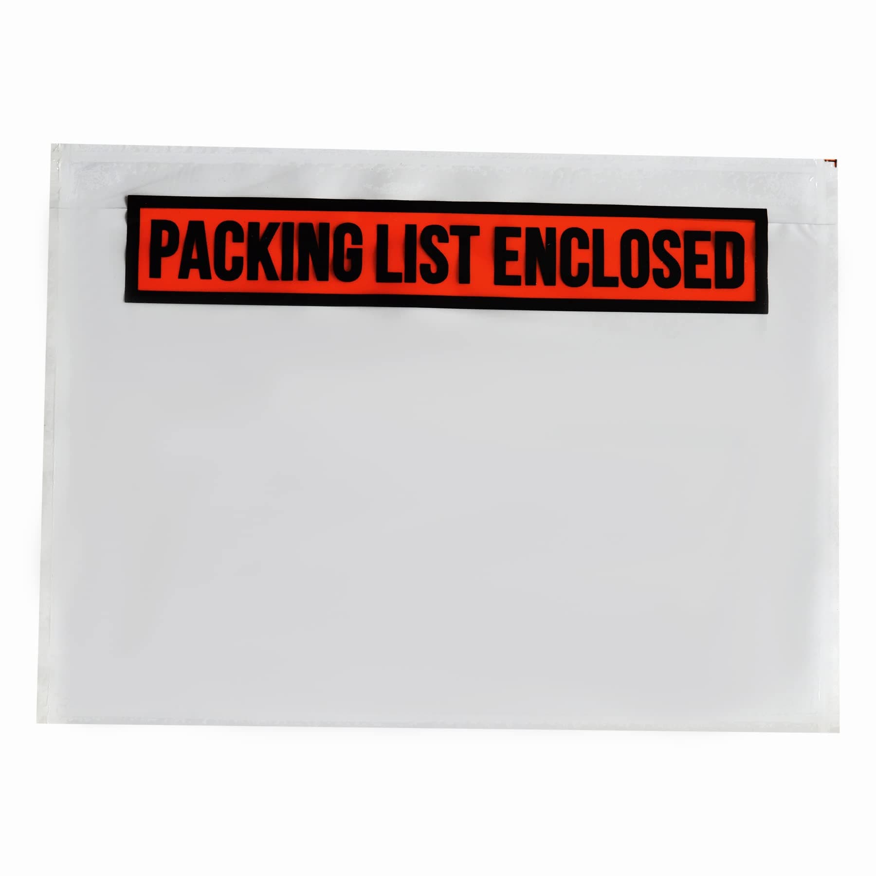 7.5x5.5 inch packing list envelope