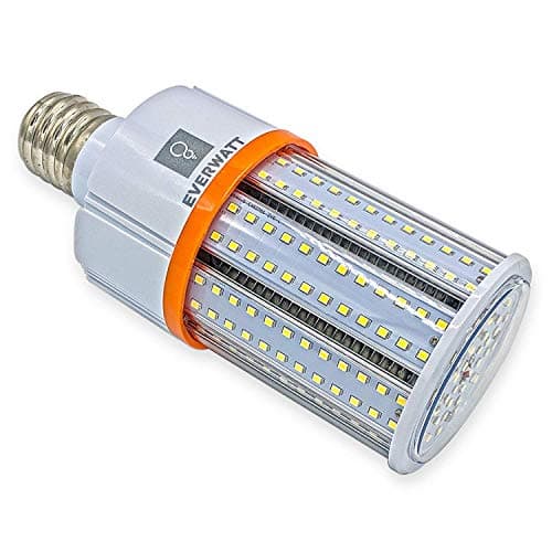 40W (200W Metal Halide Equiv) LED Corn Light Bulb, Standard E26 Base, 5479 LMS, 5000K, IP64 Waterproof, Indoor/Outdoor Area Light, Replaces MH, HID, CFL, HPS
