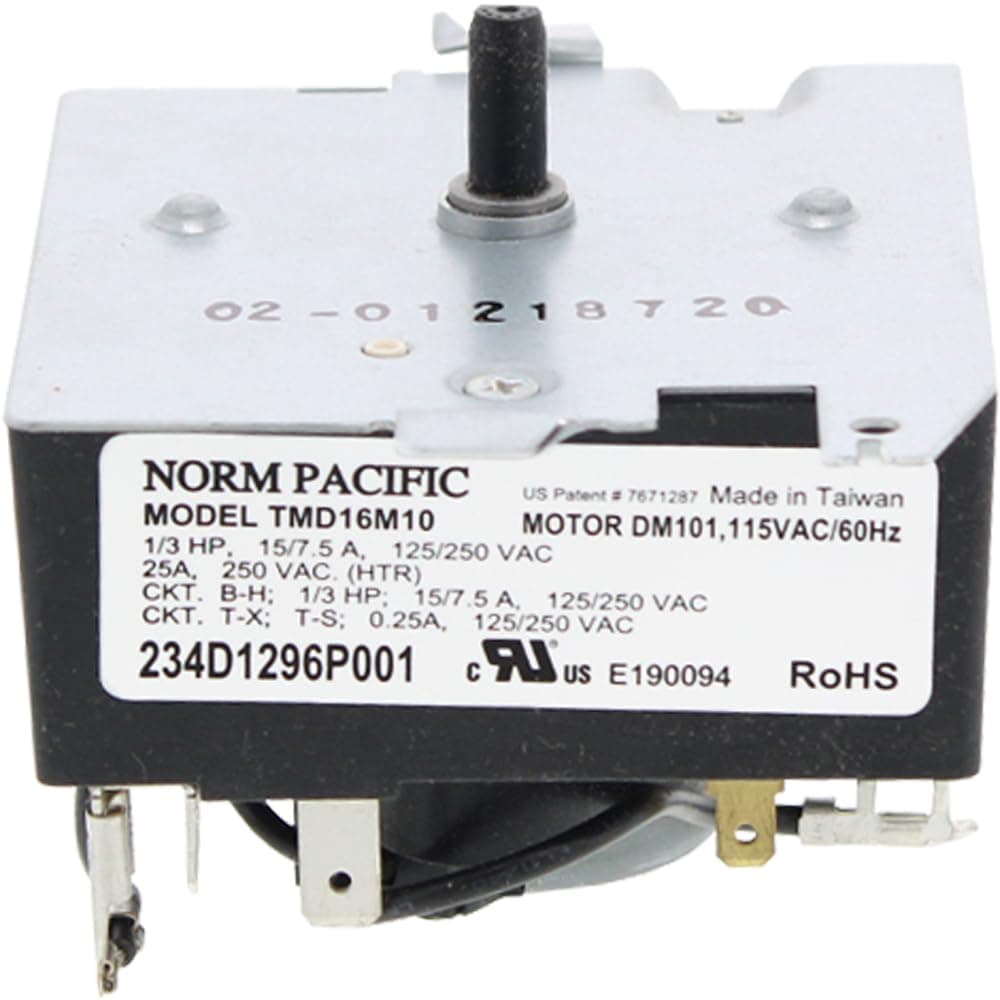 TMD16M10 - OEM Upgraded Replacement for GE Dryer Timer Control