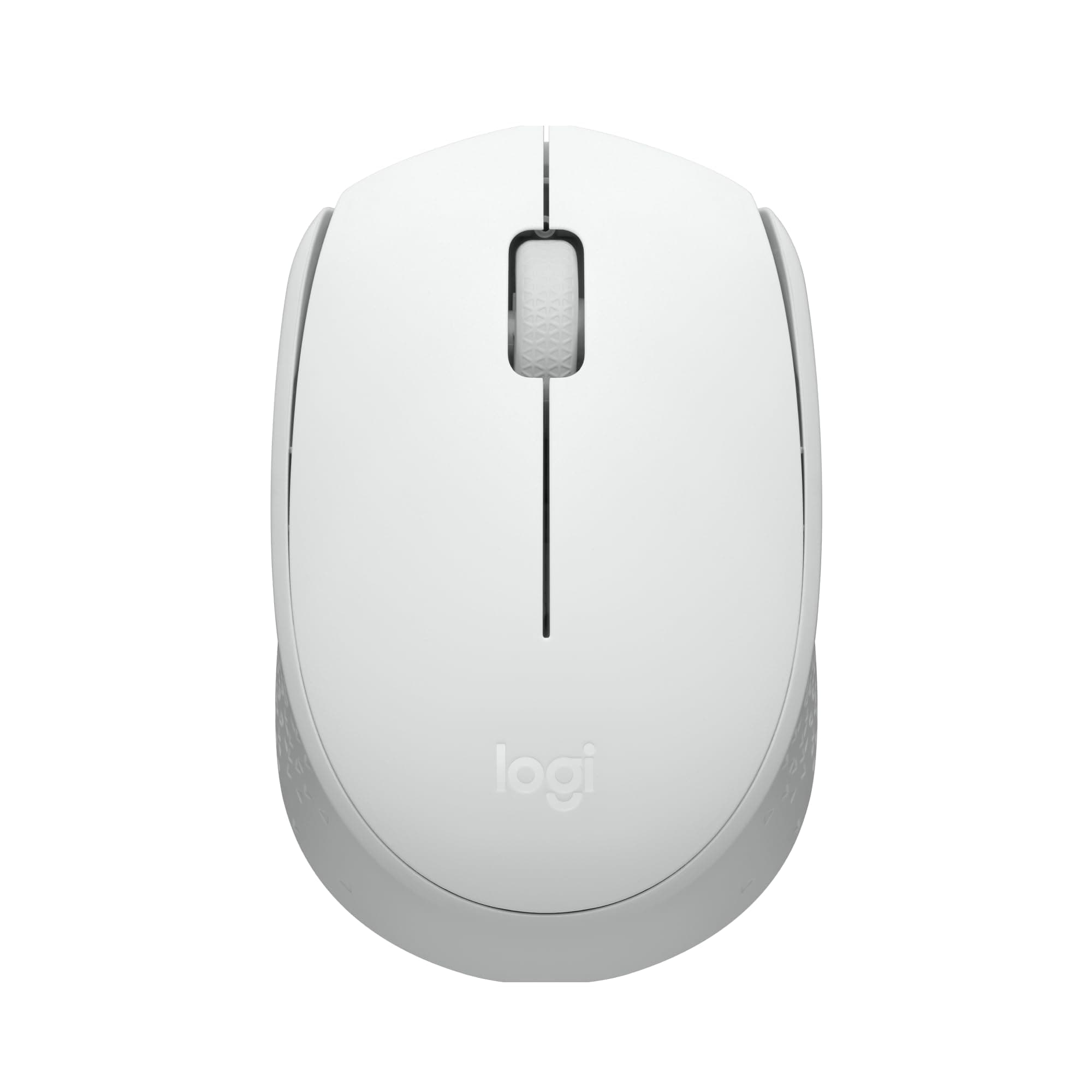 M170 Wireless Mouse for PC, Mac, Laptop, 2.4 GHz with USB Mini Receiver, Optical Tracking, 12-Months Battery Life, Ambidextrous - Off White
