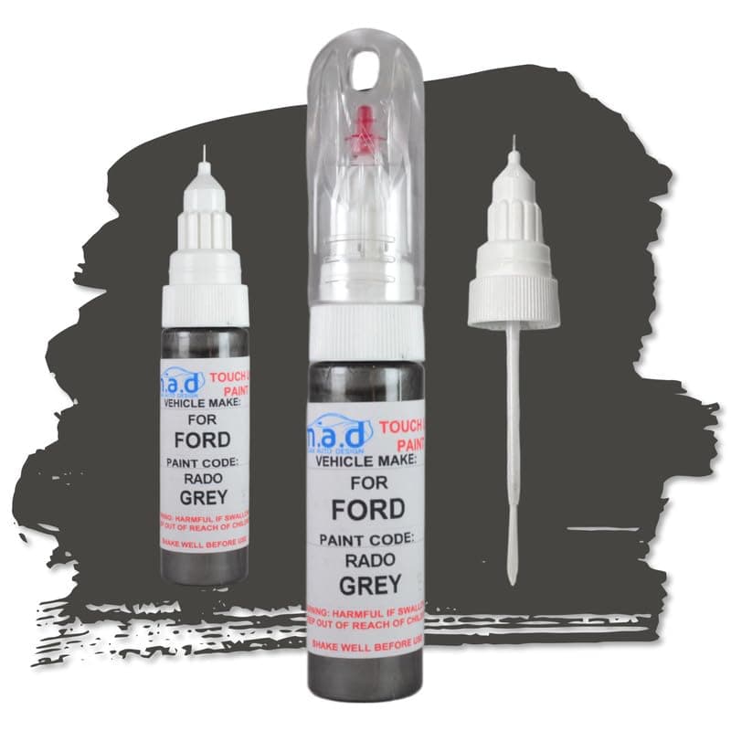 M.A.D For Ford Rado Grey Alloy Wheel Paint Touch Up Kit Compatible With Fiesta ST Curb Scratch