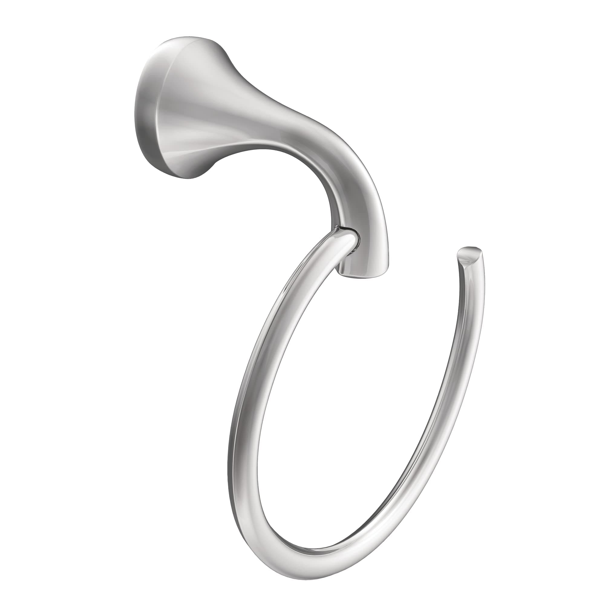 YB2886CH Eva Bathroom Hand Towel Ring, Chrome
