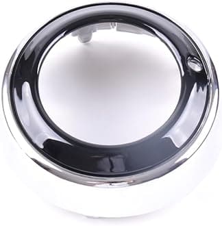 Front Fog Light Lamp Silver&black Cover Frame for Mitsubishi Outlander 2010-2013 8321A289 8321A290 (Left Cover)