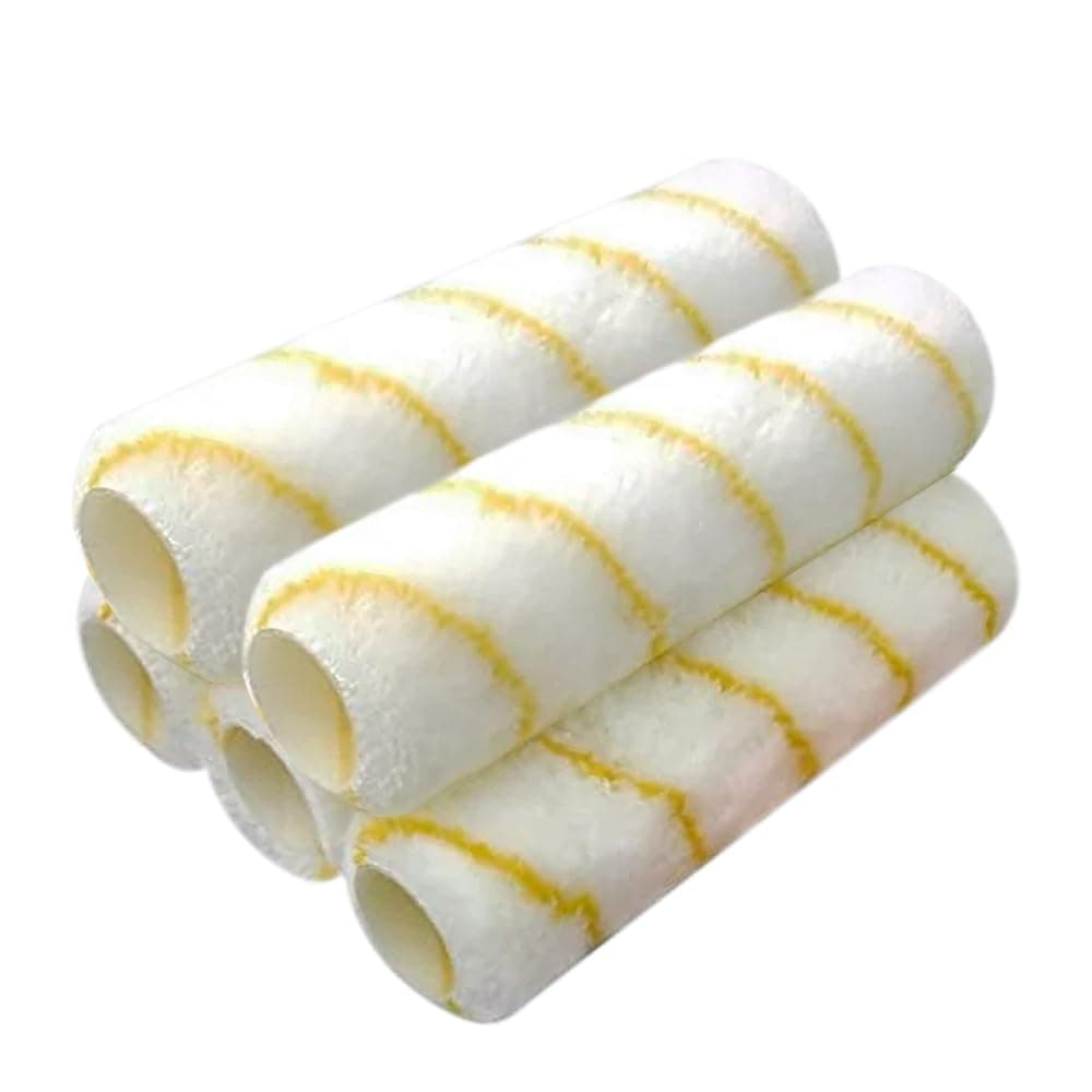 Paint Roller Covers - 1/2 X 9 Inch Microfiber 5 Pack