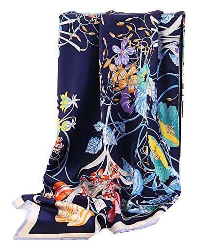 100% Silk Scarf, Extra-Large